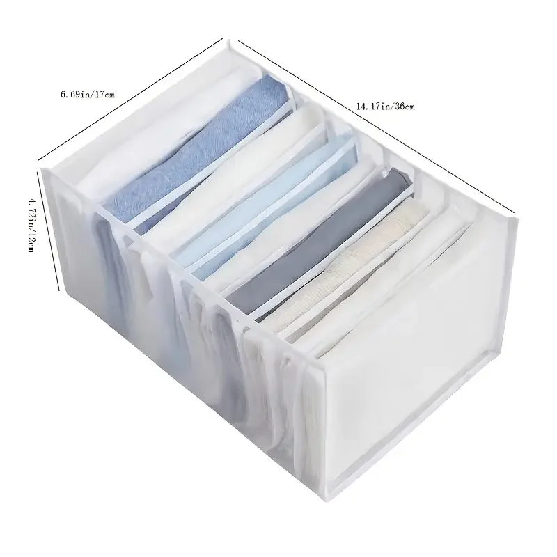 Foldable Closet Storage Box, Clothes Drawer Containers With Compartments, Wardrobe Clothes Organizer
Foldable Closet Storage Box, Clothes Drawer Containers With Compartments, Wardrobe Clothes Organizer