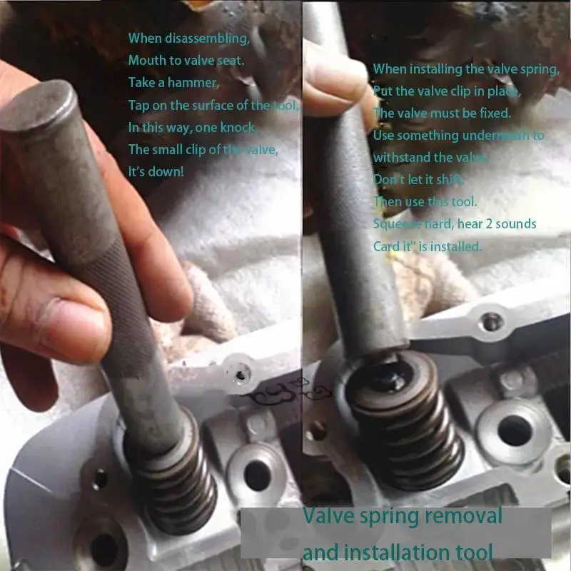 Набор для установки и снятия пружин клапанов двигателя, компрессор для мотоциклов, комплект для снятия пружин клапанов, наборы для разделения клапанов
Набор для установки и снятия пружин клапанов двигателя, компрессор для мотоциклов, комплект для снятия пружин клапанов, наборы для разделения клапанов
