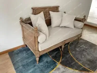 cc182rural solid wood living room three-person sofa combination retro old fabric B & B design furniture
cc182rural solid wood living room three-person sofa combination retro old fabric B & B design furniture