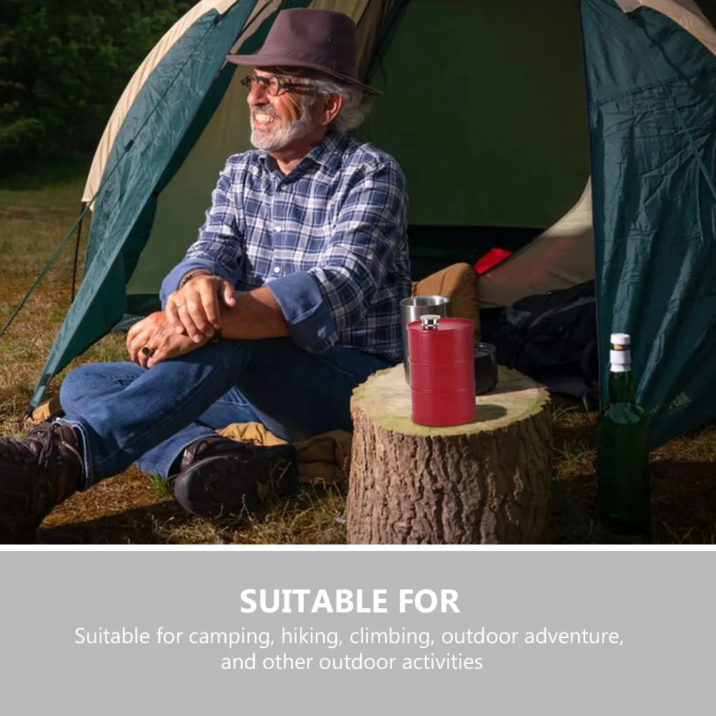Convenient Wine Bottle Portable Liquor Flasks Hand Size Hip Camping Stainless Steel
Convenient Wine Bottle Portable Liquor Flasks Hand Size Hip Camping Stainless Steel