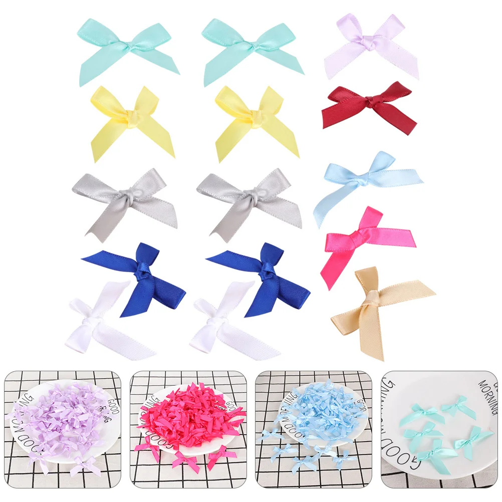 100 Pcs Bows Delicate Craft Decoration Decorations Satin Ribbon Bowknots Mini Holiday
100 Pcs Bows Delicate Craft Decoration Decorations Satin Ribbon Bowknots Mini Holiday