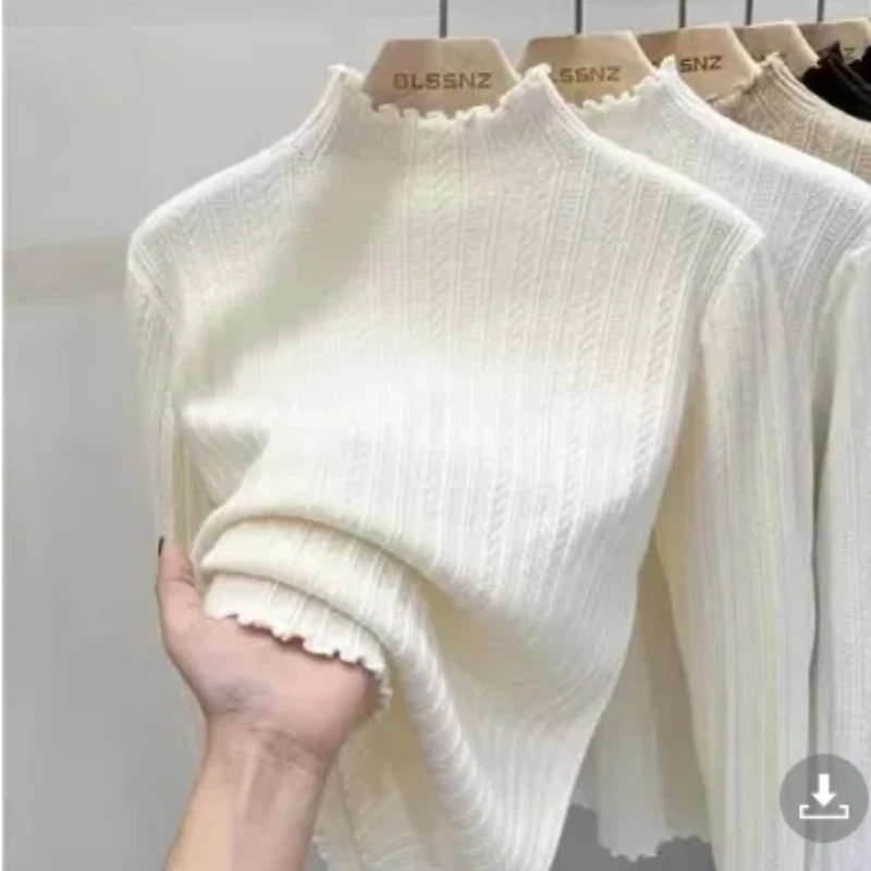 Autumn Winter Basic Sweaters Women Fashion Turtleneck Pullover Slim Long Sleeve Knitted Jumpers Soft Warm Pull Femme Top Jumpers
Autumn Winter Basic Sweaters Women Fashion Turtleneck Pullover Slim Long Sleeve Knitted Jumpers Soft Warm Pull Femme Top Jumpers