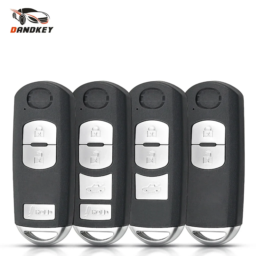 Dandkey 2/3/4 Buttons Keyless Go Smart Remote Key Shell Case For Mazda X-5 Summit M3 M6 Axela Atenza With Emergency Key Blade
Dandkey 2/3/4 Buttons Keyless Go Smart Remote Key Shell Case For Mazda X-5 Summit M3 M6 Axela Atenza With Emergency Key Blade