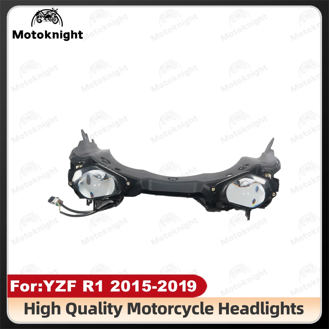 For Yamaha YZF R1 2015 2016 2017 2018 2019 2020 2021 2022 2023 Motorcycle Front Headlight Head Light Lamp Headlamp Assembly
For Yamaha YZF R1 2015 2016 2017 2018 2019 2020 2021 2022 2023 Motorcycle Front Headlight Head Light Lamp Headlamp Assembly