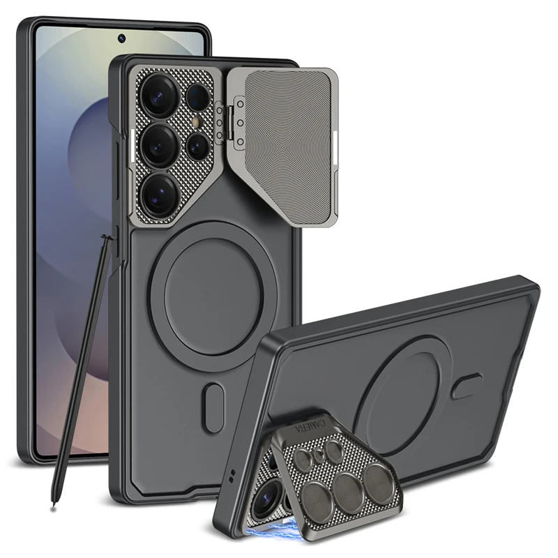 funda For Samsung Galaxy S25 Ultra Case GKK Magnetic Ultra-thin Metallic Leather +Skin-friendly Camera Protection Phone Cover
funda For Samsung Galaxy S25 Ultra Case GKK Magnetic Ultra-thin Metallic Leather +Skin-friendly Camera Protection Phone Cover