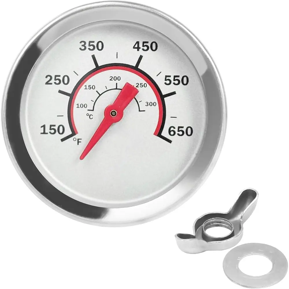 1.8 Inch Stainless Steel Grill Temperature Gauge Replacement for Infrared Performance Grills
1.8 Inch Stainless Steel Grill Temperature Gauge Replacement for Infrared Performance Grills
