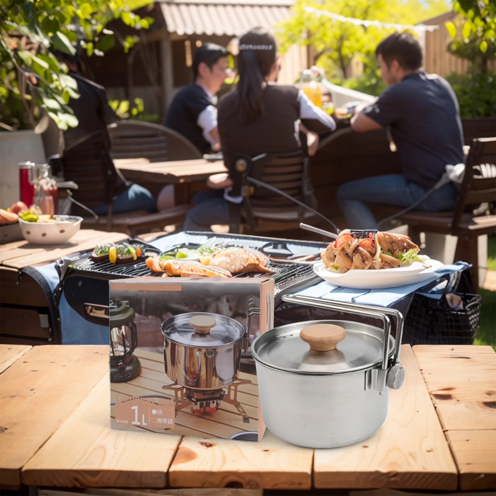 Портативная походная посуда: износостойкий материал, легкое перемещение, долговечность, кастрюля из нержавеющей стали
Портативная походная посуда: износостойкий материал, легкое перемещение, долговечность, кастрюля из нержавеющей стали