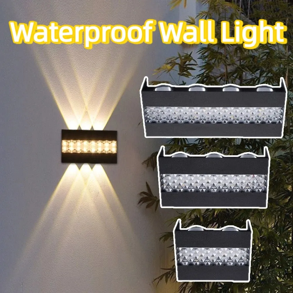AC85-265V LED Wall Lamp Up Down Illumination 10W/8W/6W Outdoor Wall Lantern Wall-mounted Warm/RGB Lights Waterproof Wall Light
AC85-265V LED Wall Lamp Up Down Illumination 10W/8W/6W Outdoor Wall Lantern Wall-mounted Warm/RGB Lights Waterproof Wall Light