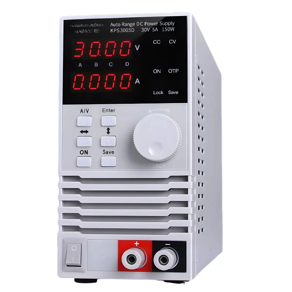 KPS3005D high-precision adjustable DC regulated power supply maintenance switching power supply 30V, 5A
KPS3005D high-precision adjustable DC regulated power supply maintenance switching power supply 30V, 5A