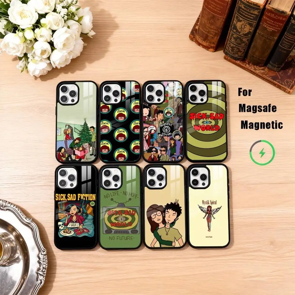 Daria Cool Girl Fashion Phone Case For iPhone17,16,15,14,13,12,11 Plus,Pro Max Magnetic For Magsafe Wireless Charging
Daria Cool Girl Fashion Phone Case For iPhone17,16,15,14,13,12,11 Plus,Pro Max Magnetic For Magsafe Wireless Charging