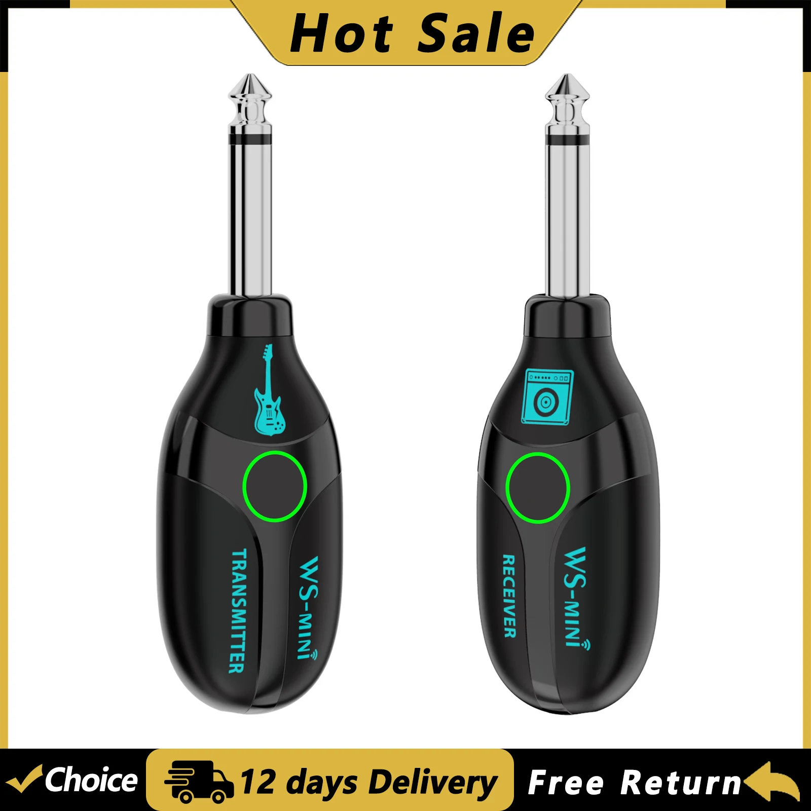 WS-MINI 2,4 ГГц Беспроводная гитарная система 4-канальный перезаряжаемый беспроводной передатчик-приемник для электрогитары басовый усилитель
WS-MINI 2,4 ГГц Беспроводная гитарная система 4-канальный перезаряжаемый беспроводной передатчик-приемник для электрогитары басовый усилитель