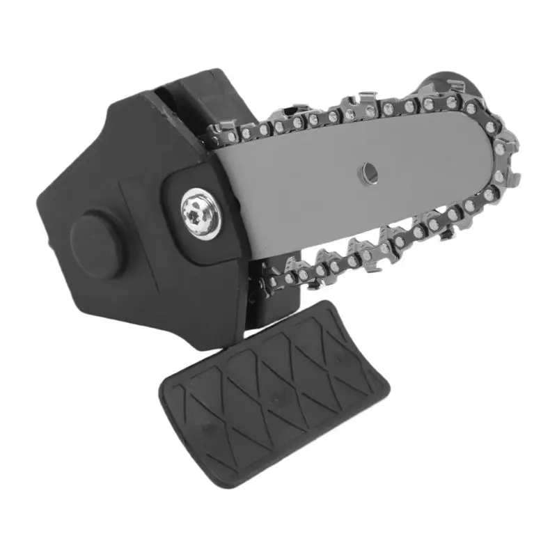 Lightweight Electric Drill Converter Into Electric Saw With 4 Inch Chain Mini Handheld Chain Saw Conversion Bracket