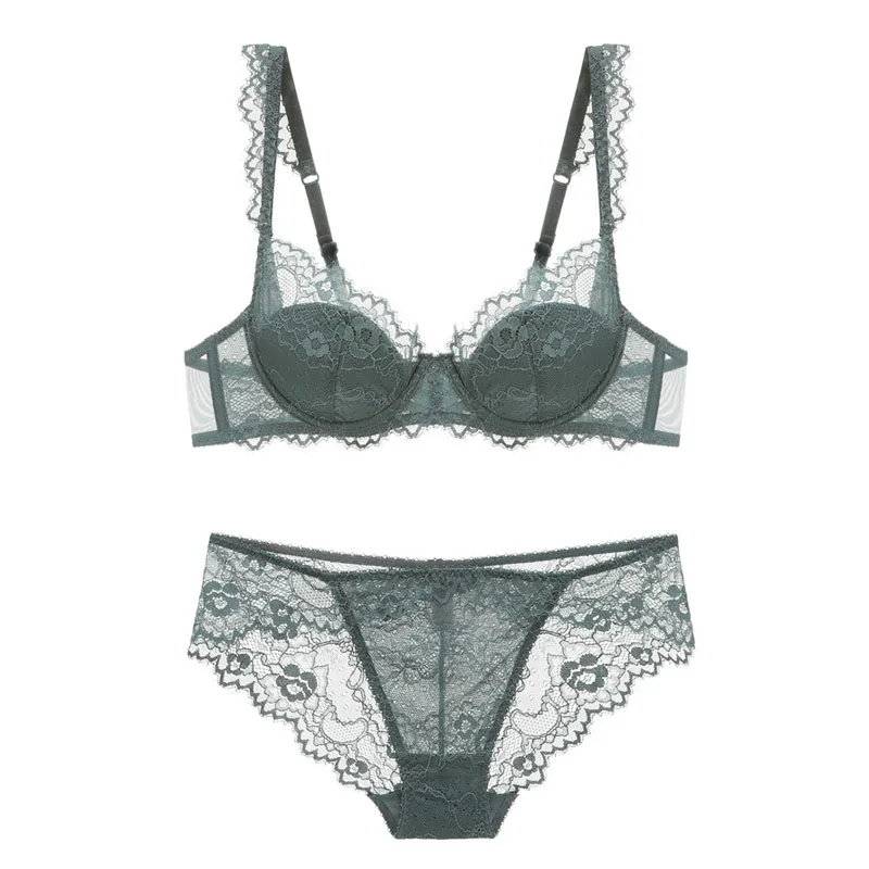 KUCLUT lace sexy deep V-neck thin cotton cup fashion transparent bra panty lash push up underwear Comfortable Brassiere sets
KUCLUT lace sexy deep V-neck thin cotton cup fashion transparent bra panty lash push up underwear Comfortable Brassiere sets