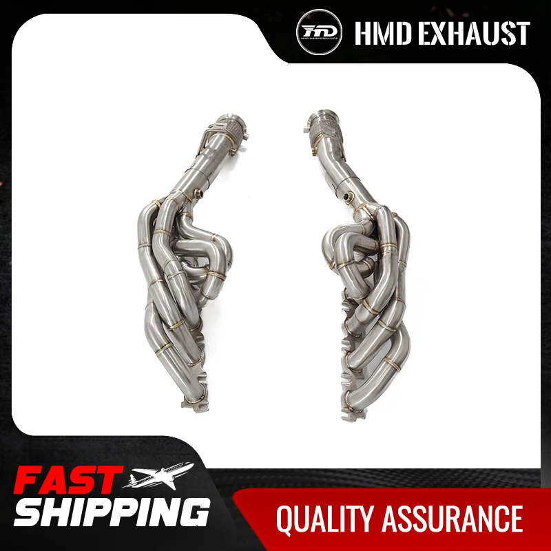 HMD Exhaust System Performance Headers manifold for Lamborghini Huracan LP580-2 LP610-4 Coupe Without Heat Shield
HMD Exhaust System Performance Headers manifold for Lamborghini Huracan LP580-2 LP610-4 Coupe Without Heat Shield