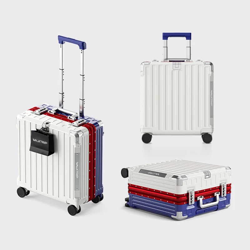 18-дюймовый чемодан с алюминиевой рамой, маленький чемодан для ручной клади, чемодан-тележка для бортпроводников, деловой багаж для коротких поездок, с замком TSA
18-дюймовый чемодан с алюминиевой рамой, маленький чемодан для ручной клади, чемодан-тележка для бортпроводников, деловой багаж для коротких поездок, с замком TSA