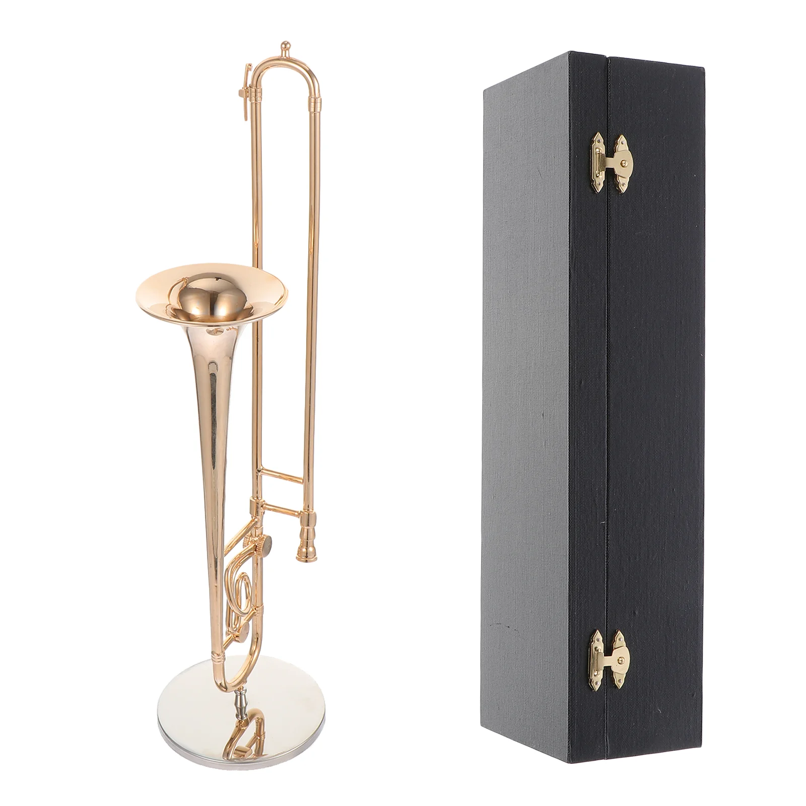 Decor Trombone Model Instruments Small Accessories Ferrofluid Golden Desktop Child
Decor Trombone Model Instruments Small Accessories Ferrofluid Golden Desktop Child