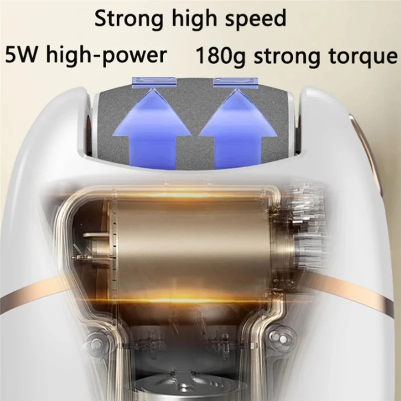A85I-Electric Grinding Dead Hard Skin Callus Remover With 2 Different Thickness Grinding Heads
A85I-Electric Grinding Dead Hard Skin Callus Remover With 2 Different Thickness Grinding Heads