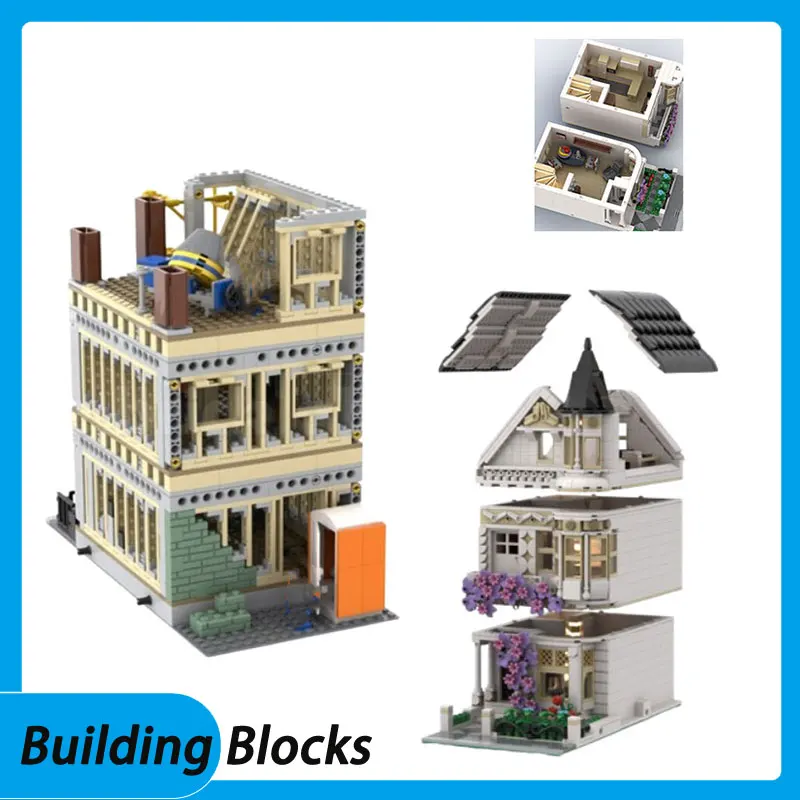 Очистка мелких частиц, собранные строительные блоки, современный строительный модуль, уличная сцена, MOC-173085, игрушка 173234, модель церкви, подарок
Очистка мелких частиц, собранные строительные блоки, современный строительный модуль, уличная сцена, MOC-173085, игрушка 173234, модель церкви, подарок