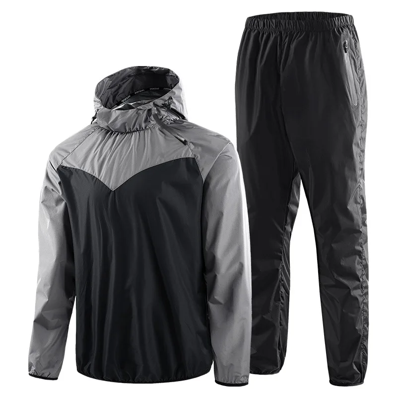 2023 Training Sauna Suit Men Gym Running Set Hoodies Pullover Sportswear Fitness Weight Loss Sweating Women Jogging Suit
2023 Training Sauna Suit Men Gym Running Set Hoodies Pullover Sportswear Fitness Weight Loss Sweating Women Jogging Suit
