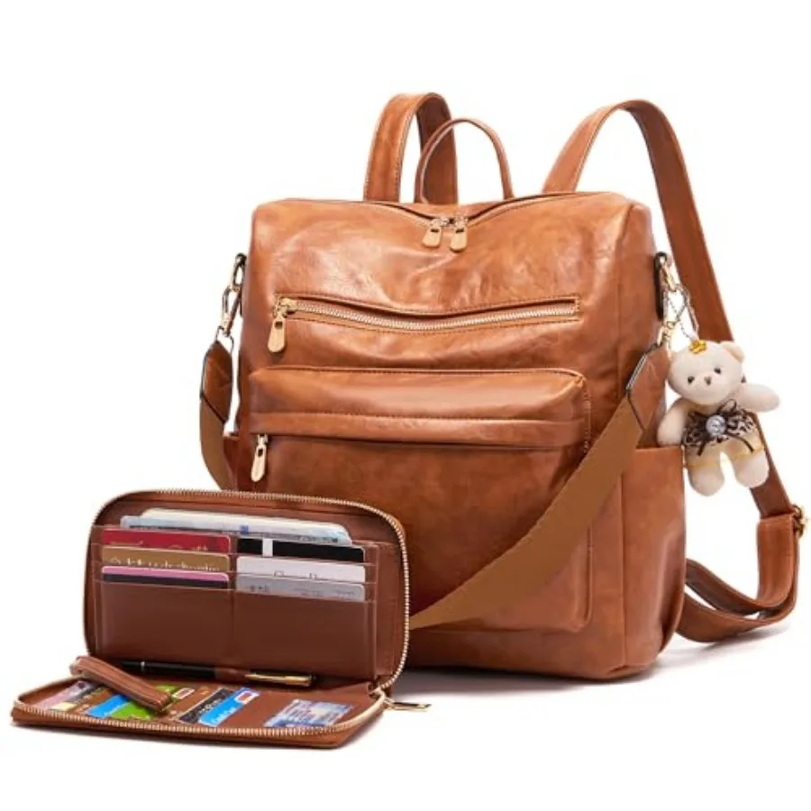 Women Backpack Purse Multipurpose Design Handbags Shoulder Bag PU Leather Travel bag Backpack Set 2pcs
Women Backpack Purse Multipurpose Design Handbags Shoulder Bag PU Leather Travel bag Backpack Set 2pcs