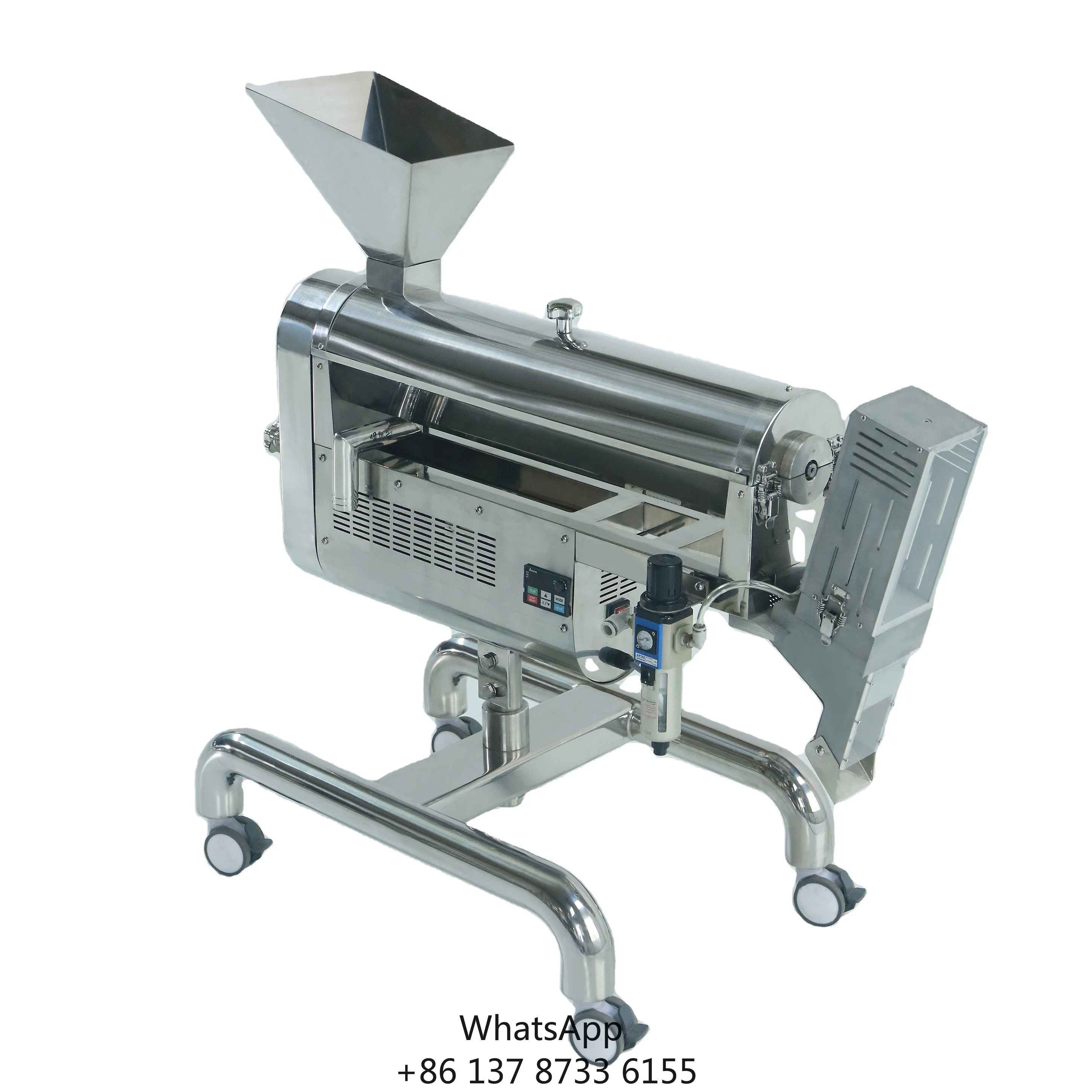 Compact Design Mobile Basement Horizontal Capsule Polisher With Sorting Equipment JFP110
Compact Design Mobile Basement Horizontal Capsule Polisher With Sorting Equipment JFP110