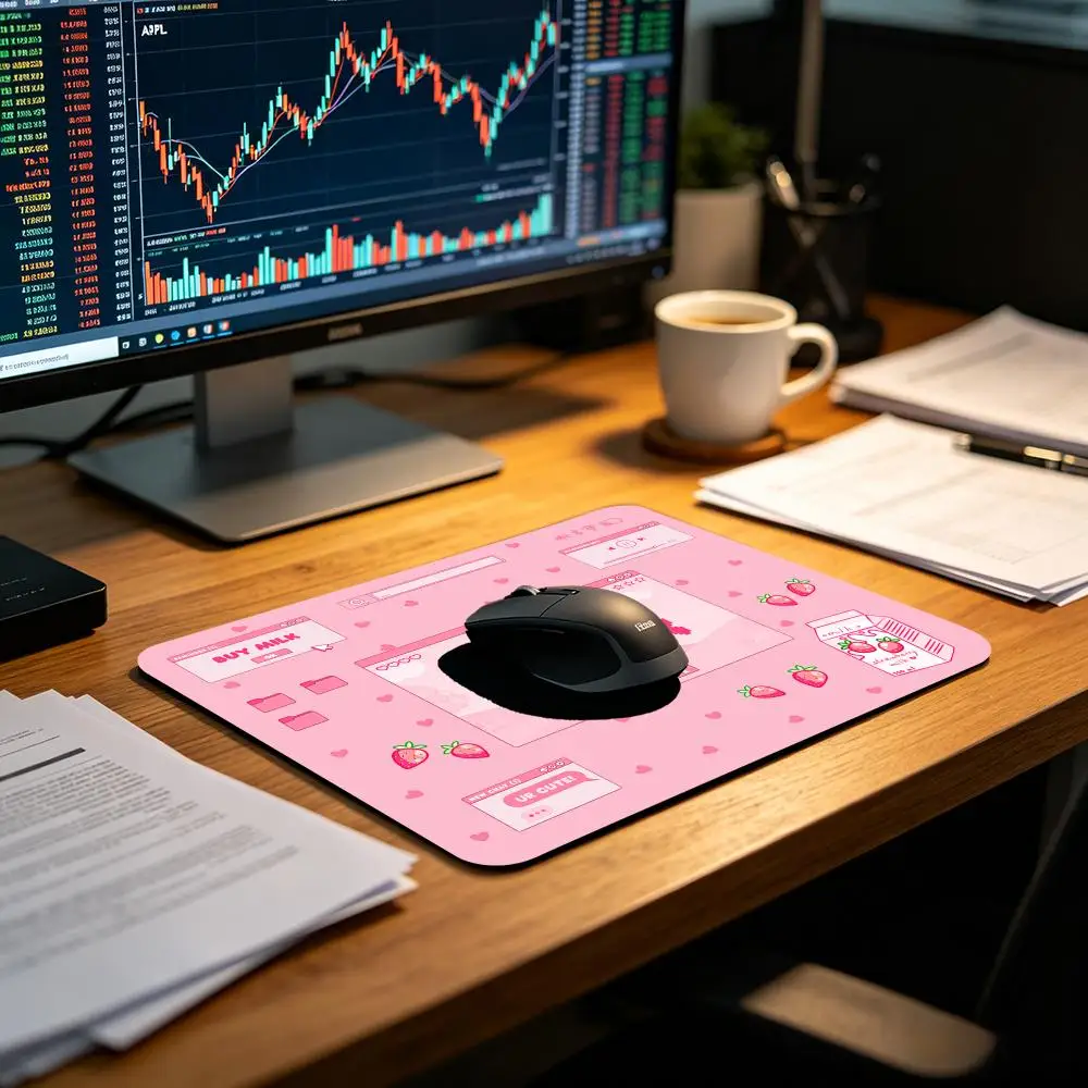 Pink kawaii E-sports Mouse Pad Large Computer Office Game Table Mats small Rubber Anti-slip Gaming Keyboard desk Pads
Pink kawaii E-sports Mouse Pad Large Computer Office Game Table Mats small Rubber Anti-slip Gaming Keyboard desk Pads