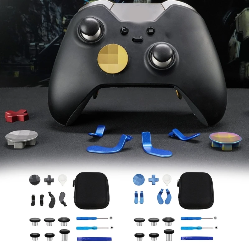 17 In 1 Metal Thumbsticks & Paddles Gaming Accessory Replacement Parts for Selected Wireless Controller Series K1KF
17 In 1 Metal Thumbsticks & Paddles Gaming Accessory Replacement Parts for Selected Wireless Controller Series K1KF
