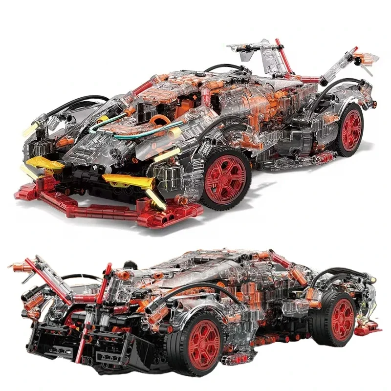 Новый прозрачный блок V12 Roadster RC Tech Racer 1:14 DIY Roadster, строительный блок в сборе, блок-автомобиль, игрушка, подарок на день рождения
Новый прозрачный блок V12 Roadster RC Tech Racer 1:14 DIY Roadster, строительный блок в сборе, блок-автомобиль, игрушка, подарок на день рождения