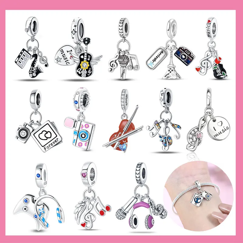 925 Sterling Silver Charms Colored Zircon Heart-shaped Beads Fit Original Charm Bracelet Necklace Women Jewelry Anniversary Gift
925 Sterling Silver Charms Colored Zircon Heart-shaped Beads Fit Original Charm Bracelet Necklace Women Jewelry Anniversary Gift