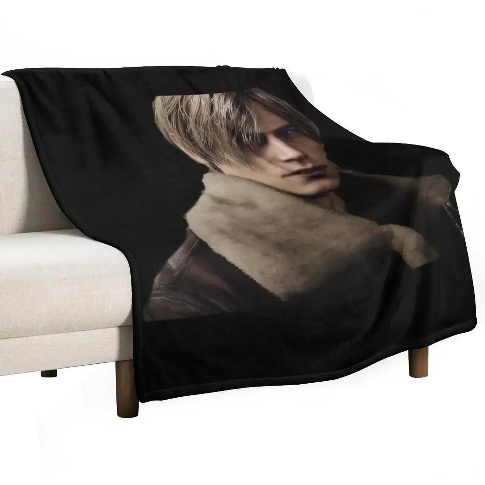 RE4 Leon Throw Blanket Multi Purpose Soft Warm Blanket for Home Travel
RE4 Leon Throw Blanket Multi Purpose Soft Warm Blanket for Home Travel