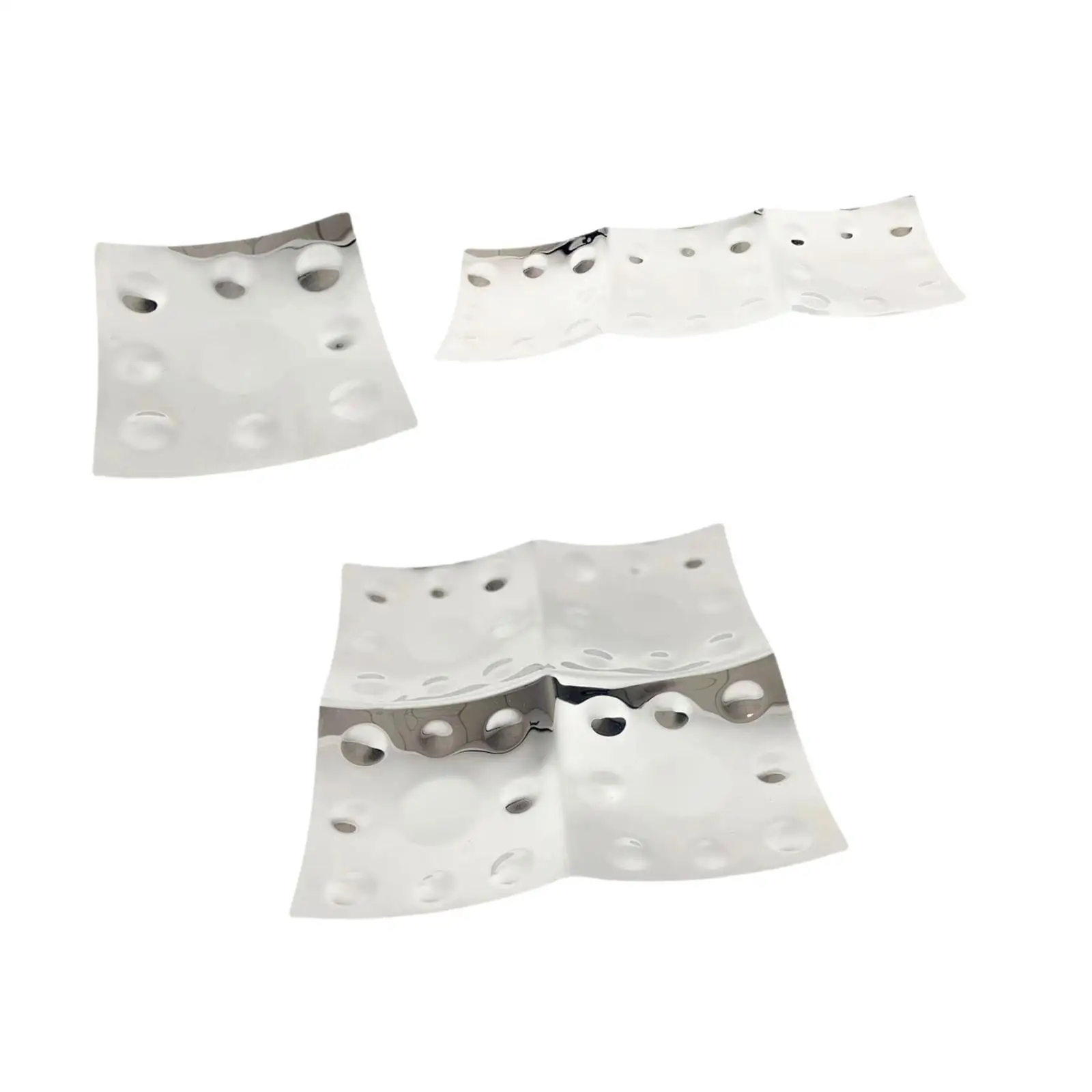 3x Dried Fruit Plates Multifunctional Stainless Steel Nuts Tray Divided Serving Dishes for Nuts Dessert Cakes Fruits Sweets
3x Dried Fruit Plates Multifunctional Stainless Steel Nuts Tray Divided Serving Dishes for Nuts Dessert Cakes Fruits Sweets