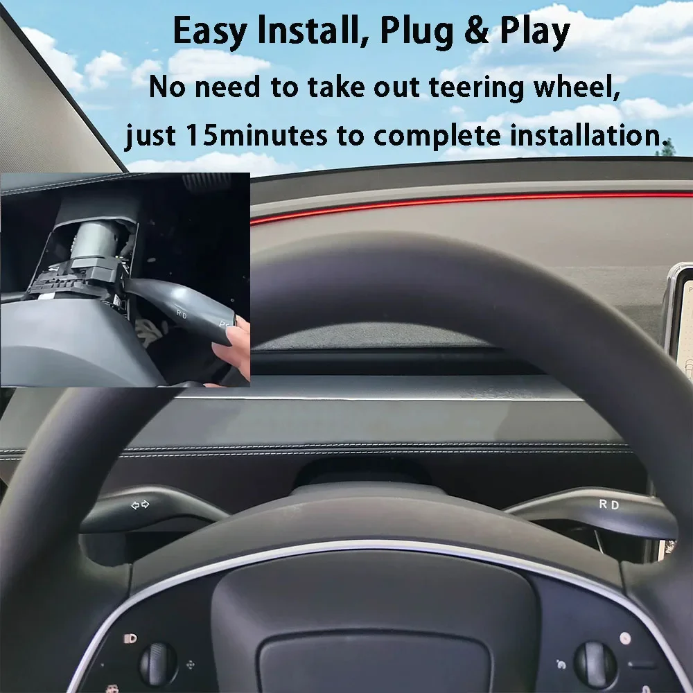 Ar Shifter Handbar Stalk for Tesla New Model Y Juniper – OEM Style Plug & Play | Smooth Parking & Driving Control
Ar Shifter Handbar Stalk for Tesla New Model Y Juniper – OEM Style Plug & Play | Smooth Parking & Driving Control