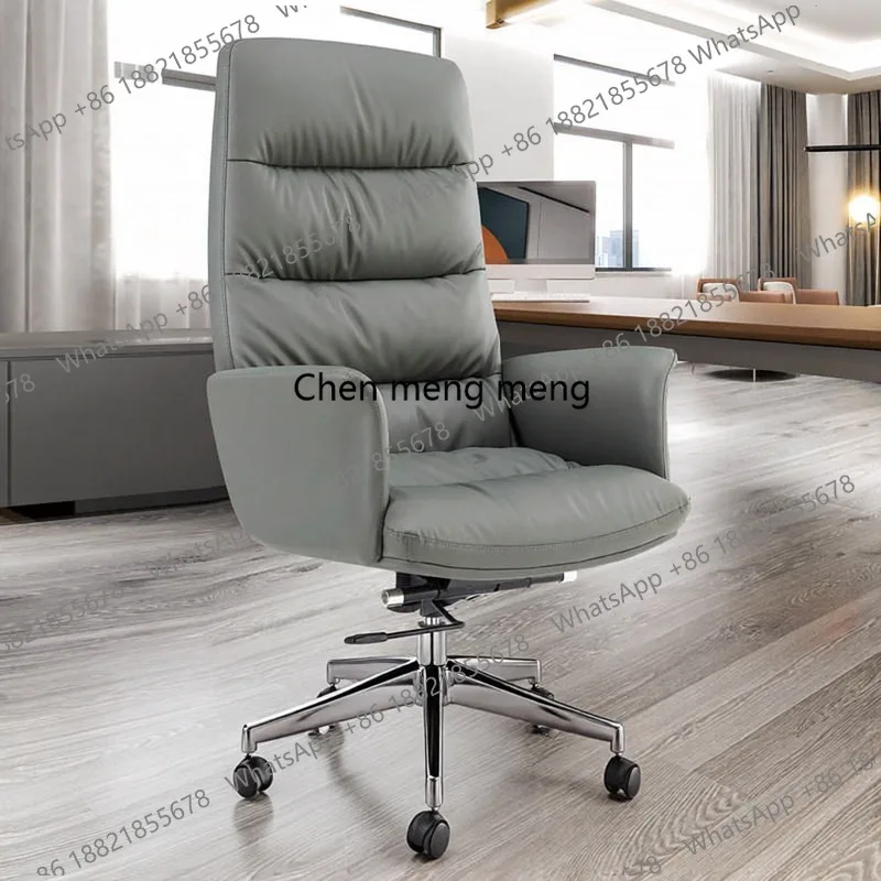 Boss office chair comfortable sedentary study president supervisor manager chair rotating light luxury computer chair
Boss office chair comfortable sedentary study president supervisor manager chair rotating light luxury computer chair