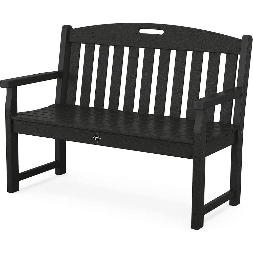 48-Inch Yacht Club Bench in Charcoal Black
48-Inch Yacht Club Bench in Charcoal Black