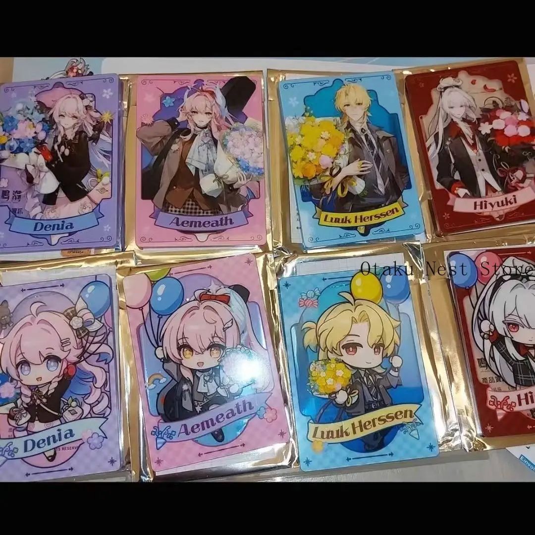 Anime Wuthering Waves Aemeath Denia Hiyuki Luuk Herssen Transparent Card Set Photo Card Fan Collection Birthday Gift Cosplay
Anime Wuthering Waves Aemeath Denia Hiyuki Luuk Herssen Transparent Card Set Photo Card Fan Collection Birthday Gift Cosplay