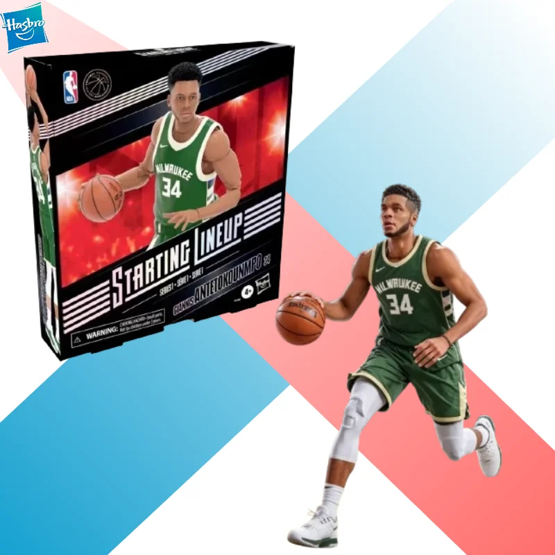 【IN STOCK】Hasbro NBA Starting Lineup Giannis Antetokounmpo 6-Inch Action Figure Collectible
【IN STOCK】Hasbro NBA Starting Lineup Giannis Antetokounmpo 6-Inch Action Figure Collectible