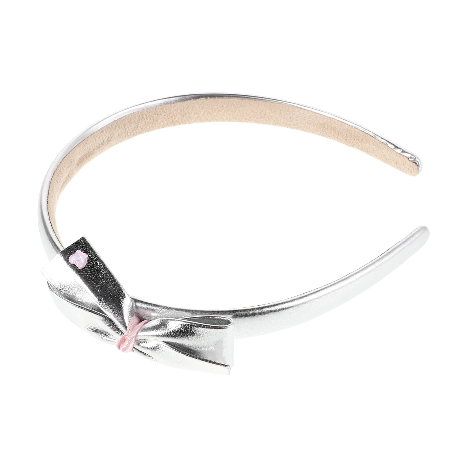 Bow Silver PU Bow Baby Toddler Headbands Hair Accessories Kids Stylish Baby Head Wraps Comfortable Versatile
Bow Silver PU Bow Baby Toddler Headbands Hair Accessories Kids Stylish Baby Head Wraps Comfortable Versatile