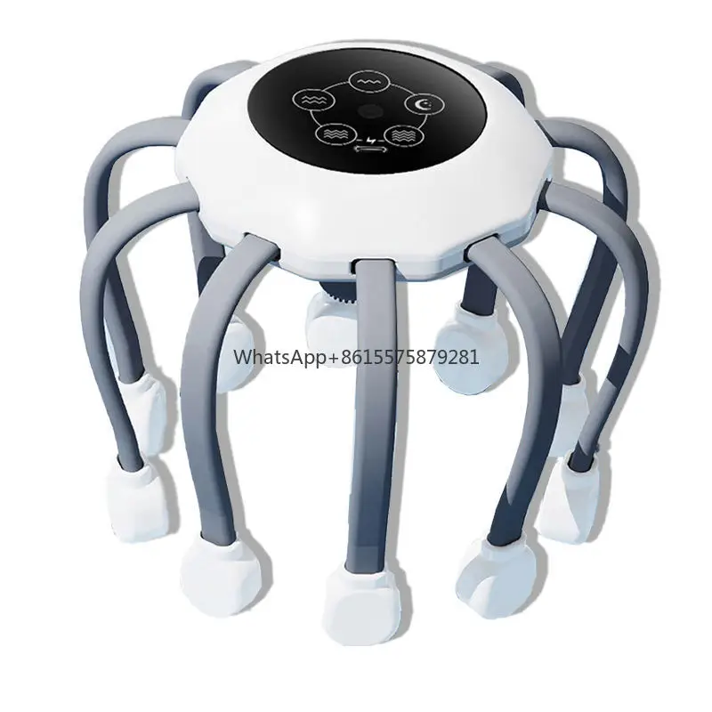 New Head Massager Octopus Fully Automatic Multidimensional Electric Vibration Scalp Relaxation Massage Instrument
New Head Massager Octopus Fully Automatic Multidimensional Electric Vibration Scalp Relaxation Massage Instrument