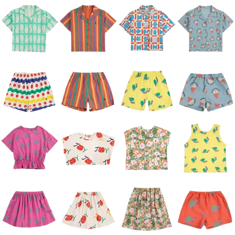 Kids Girls Clothes Sets New BC 2025 Summer Print Cotton Children Boys T-shirts And Shorts Suits For Girl Fashion Baby Outfits
Kids Girls Clothes Sets New BC 2025 Summer Print Cotton Children Boys T-shirts And Shorts Suits For Girl Fashion Baby Outfits