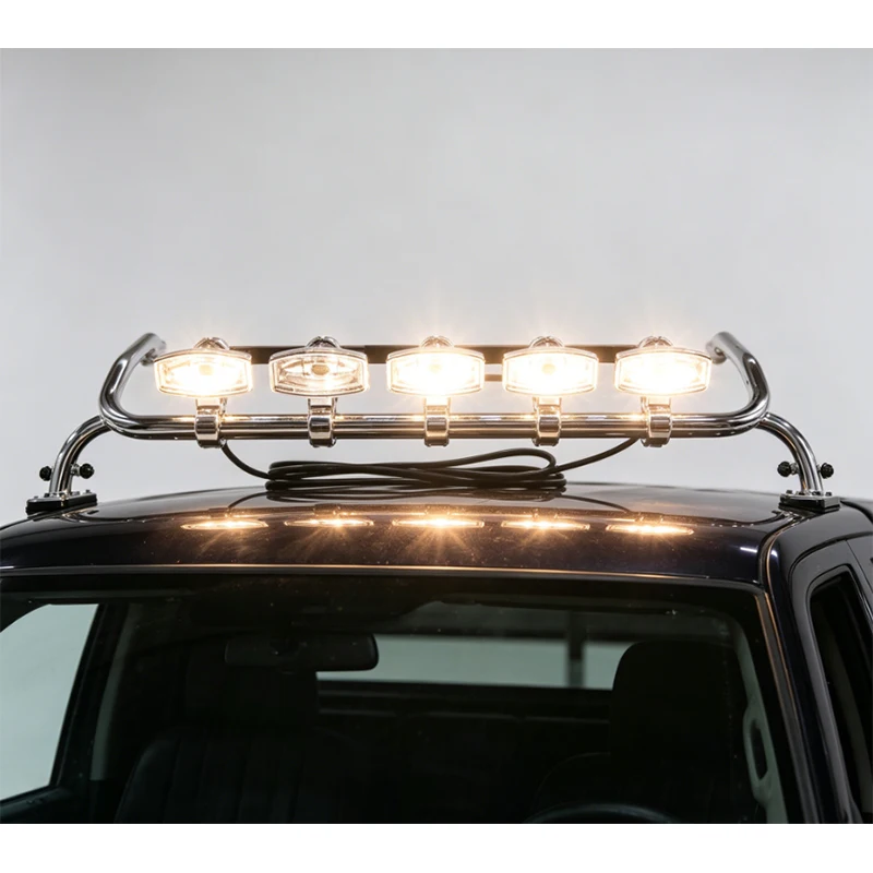 RC 1/14 Roof spotlight Front spotlight for Tamiya Hydraulic Excavator Loader Dump Truck for SCANIA MAN VOLVO Tripper DIY Parts
RC 1/14 Roof spotlight Front spotlight for Tamiya Hydraulic Excavator Loader Dump Truck for SCANIA MAN VOLVO Tripper DIY Parts