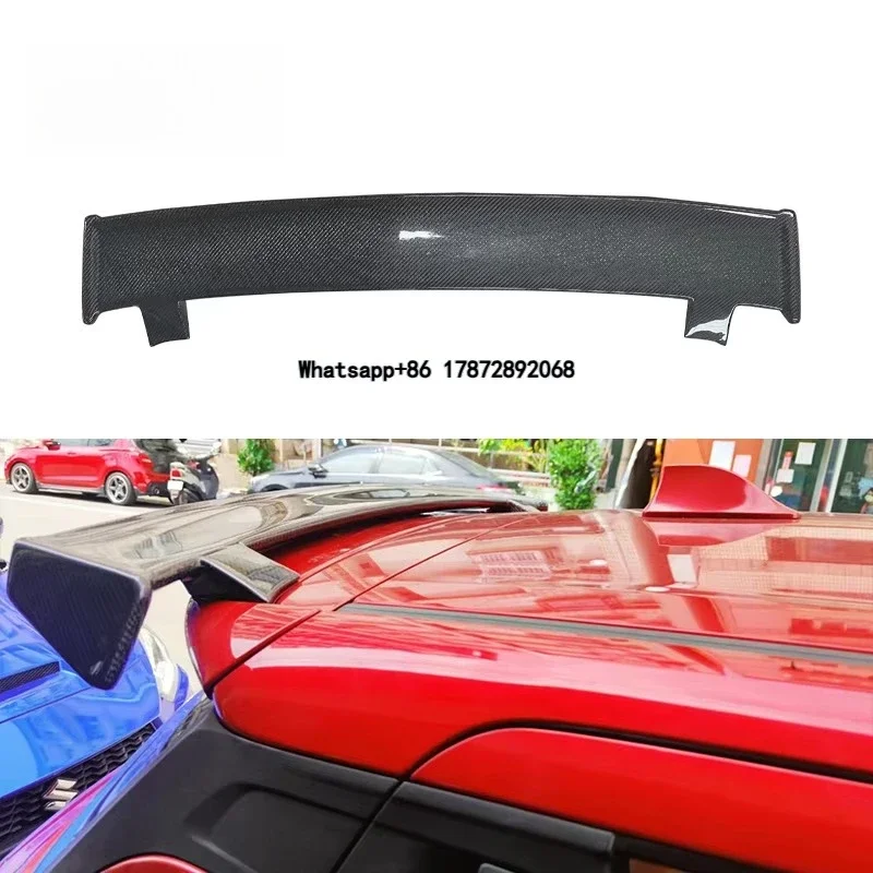 Factory Wholesale Real Carbon Fiber Rear Wing for Swift ZC33S 2017-2021 Rear Trunk Spoiler Guide Rear Wing Car Bumper
Factory Wholesale Real Carbon Fiber Rear Wing for Swift ZC33S 2017-2021 Rear Trunk Spoiler Guide Rear Wing Car Bumper