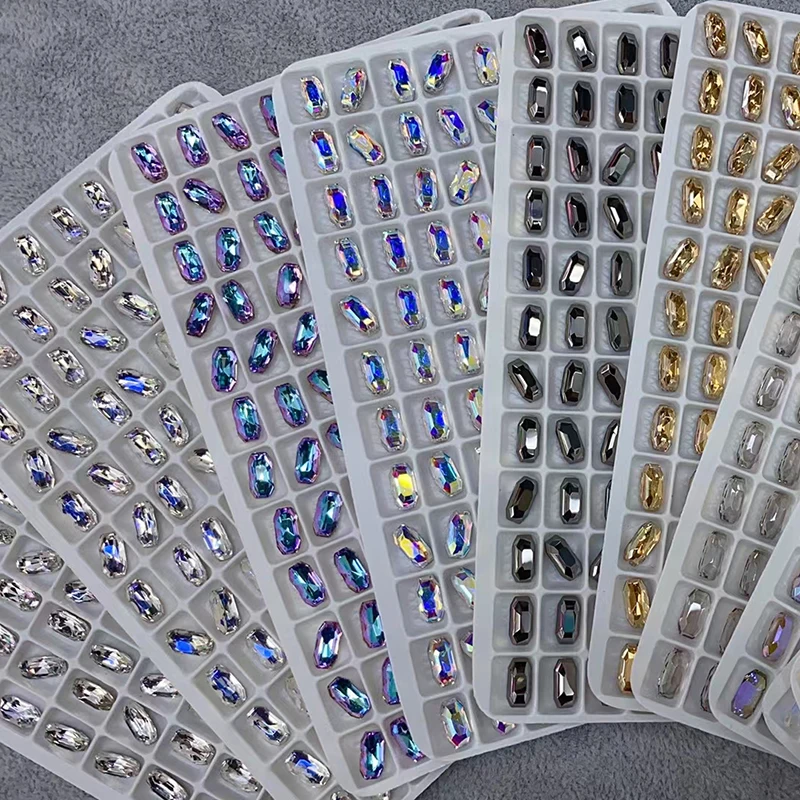 4x8mm Pointed Bottom Strip Princess Square Nail Art Rhinestone Colour Crystal Glass Manicure DIY Decorative Accessories
4x8mm Pointed Bottom Strip Princess Square Nail Art Rhinestone Colour Crystal Glass Manicure DIY Decorative Accessories