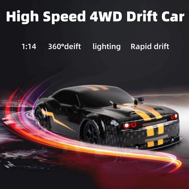 RC Car 4WD 2.4G 30KM/H High Speed Drift Racing Radio Controled Machine 1:14 Remote Control Car Toys For Children Kids Gifts
RC Car 4WD 2.4G 30KM/H High Speed Drift Racing Radio Controled Machine 1:14 Remote Control Car Toys For Children Kids Gifts