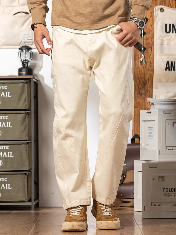 Мужские джинсы в американском ретро-стиле, прямого кроя, повседневные, из лиоцелла, эластичные, дышащие, удобные, осенняя коллекция 2025
Мужские джинсы в американском ретро-стиле, прямого кроя, повседневные, из лиоцелла, эластичные, дышащие, удобные, осенняя коллекция 2025