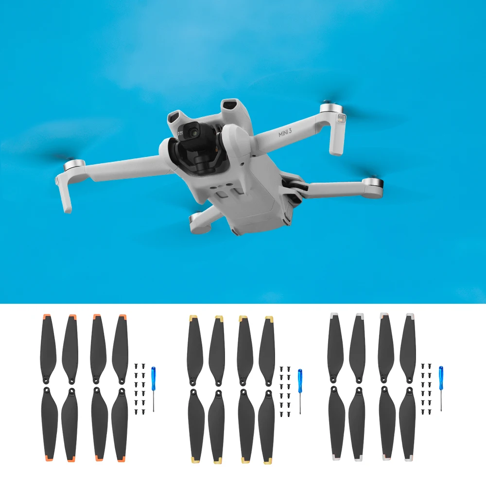 2 пары пропеллеров, реквизиты, замена лопастей для DJI Mini 3, аксессуары для дронов, малошумные вентиляторы с крыльями и винтами, запасные части
2 пары пропеллеров, реквизиты, замена лопастей для DJI Mini 3, аксессуары для дронов, малошумные вентиляторы с крыльями и винтами, запасные части