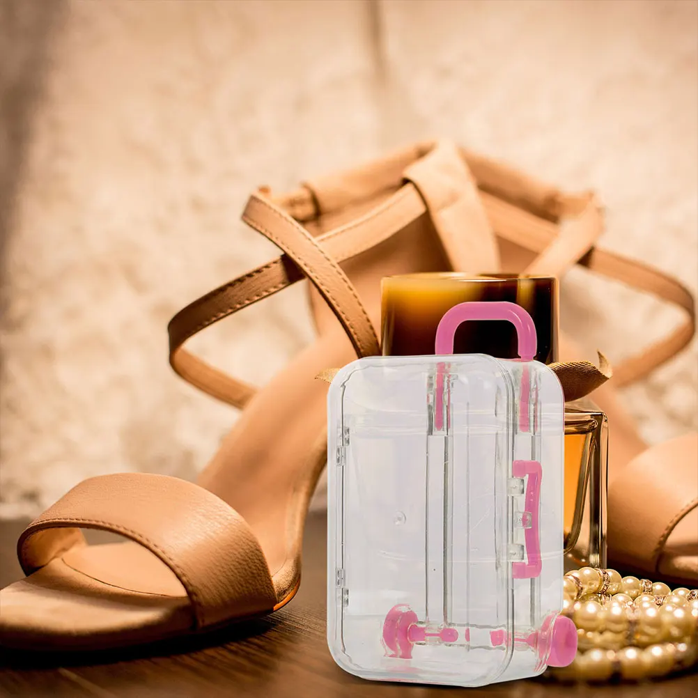 24pcs Pink Mini Suitcase Candy Boxes for Wedding Party Favors Sturdy Transparent Creative Gift Packing Boxes Dessert
24pcs Pink Mini Suitcase Candy Boxes for Wedding Party Favors Sturdy Transparent Creative Gift Packing Boxes Dessert