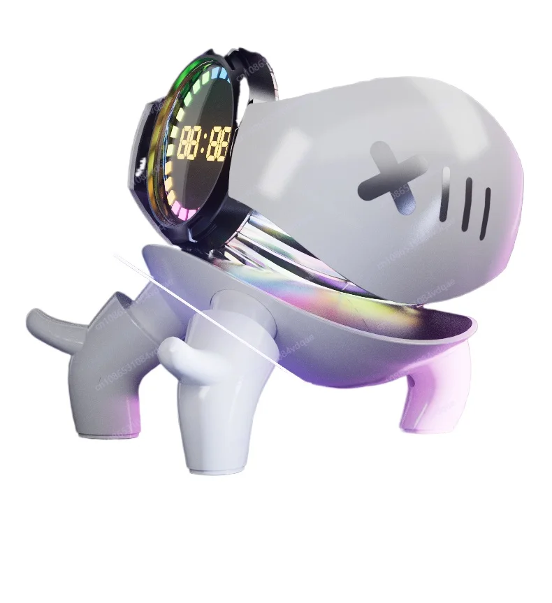 Product Portable Fashion Mecha Monster Bluetooth Speaker TWS Paired Stereo Sound Support FM Radio TF Card Audio Player
Product Portable Fashion Mecha Monster Bluetooth Speaker TWS Paired Stereo Sound Support FM Radio TF Card Audio Player
