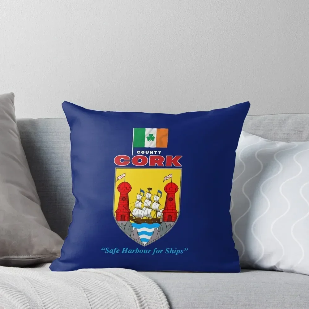 County Cork Ireland - Official Crest Throw Pillow bed pillows Cushions Home Decor Plaid Sofa pillow
County Cork Ireland - Official Crest Throw Pillow bed pillows Cushions Home Decor Plaid Sofa pillow
