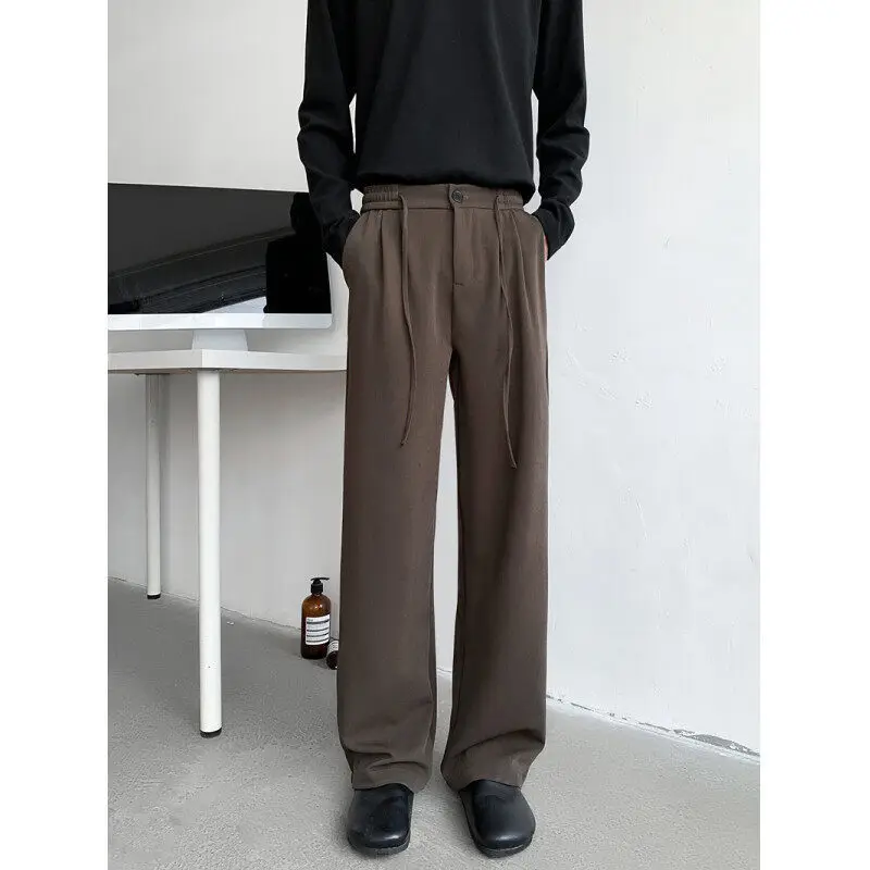 Brown Black Suit Pants Men Fashion Society Mens Dress Pants Korean Loose Straight Casual Pants Mens Office Formal Trousers M-2XL
Brown Black Suit Pants Men Fashion Society Mens Dress Pants Korean Loose Straight Casual Pants Mens Office Formal Trousers M-2XL
