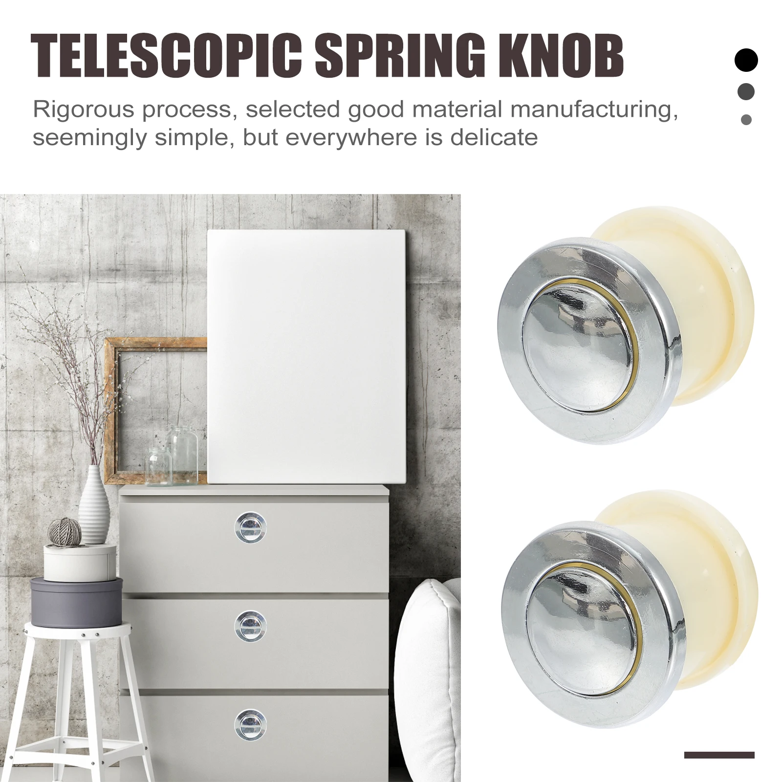 2pcs Zinc Alloy Retractable Spring Knobs Hidden Furniture Handles Cabinet Pull Drawer Telescopic Door Handle Embedded Hardware
2pcs Zinc Alloy Retractable Spring Knobs Hidden Furniture Handles Cabinet Pull Drawer Telescopic Door Handle Embedded Hardware